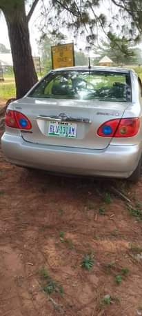 A picture of Toyota Corolla buy and drive in owerri
