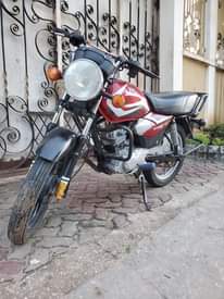 A picture of TVS HLX 125 RED STATA NA KUONDOKA FULL DOCMENT OFA