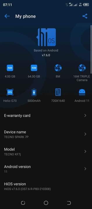 tecno spark