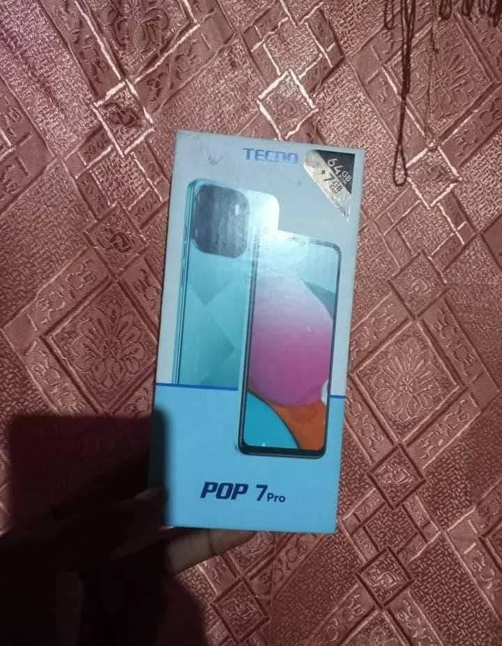 A picture of Tecno pop 7 pro