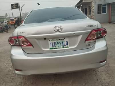 A picture of Registered Toyota Corolla 2012 model everything is working perfectly Owner