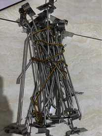A picture of Accessories display half board and hooks