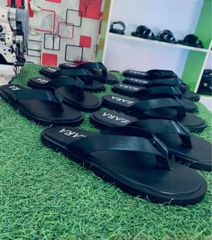 A picture of Zara slippers