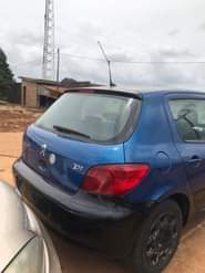 A picture of Super Clean Nigerian Used Peugeot 307 Repainted Fabric interior Sound