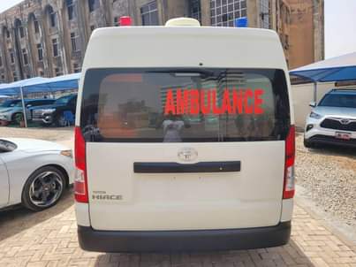 A picture of 2023 Band New Toyota Hiace AMBULANCE NGN78 000 000.00