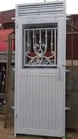 A picture of This back door the strongest pannel doors