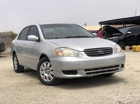 A picture of A Neatly Used Toyota Corolla 2004