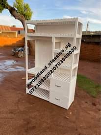 A picture of Simple pallet closet
