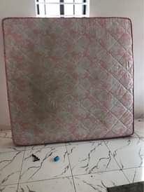 A picture of chandelier bed and the frame all for sale