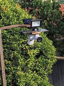 A picture of CCTV Surveillance cameras installation