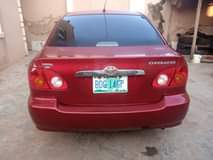 A picture of Registered Toyota Corolla 04 for sale baked on firstbody pan
