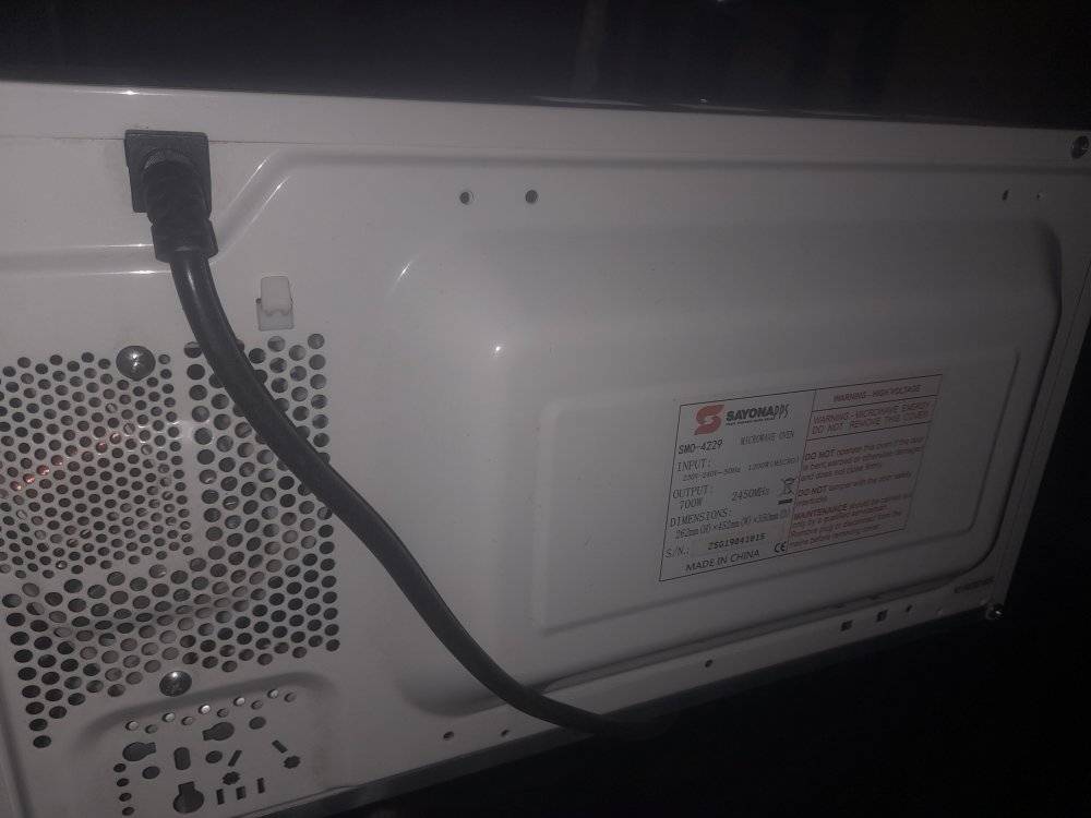A picture of Micro wave