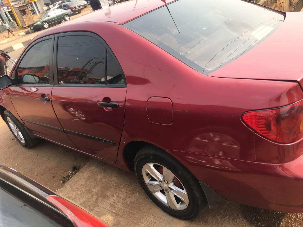 A picture of Toyota Corolla for sell 5M is working perfect engine gear