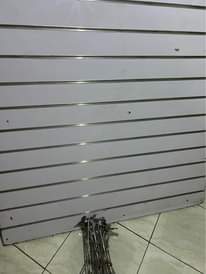 A picture of Accessories display half board and hooks