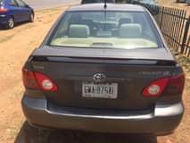 A picture of Registered Toyota Corolla 2006