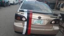 A picture of Toyota corolla