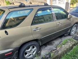 A picture of Rx300 with engine smoking and tapping only First body pan