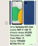 A picture of Simu za Mkopo Samsung Infinix Tecno. 0746192110.