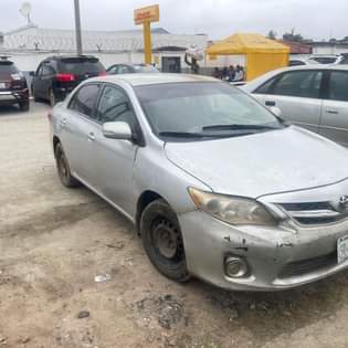 A picture of Toyota Corolla 2011 register first body need painted