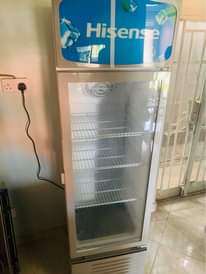 A picture of HISENSE FRIDGE Never Been Used Before Has All Documents