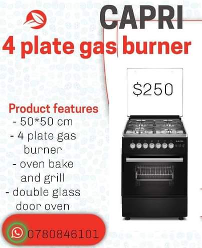 4 plate stoves