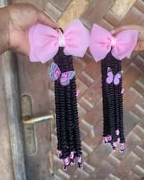 A picture of Kid hair extensions