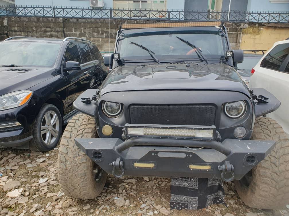 A picture of 2013 upgraded to 2018 wrangler