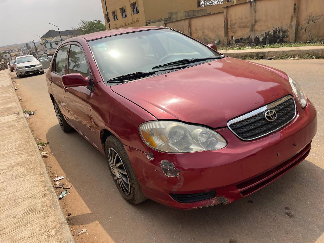 A picture of Registered Toyota Corolla 2004 model.