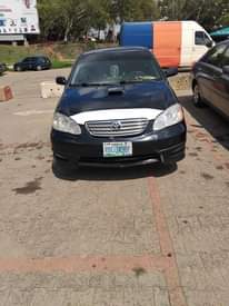 A picture of Toyota corolla 2006 going for 4 850