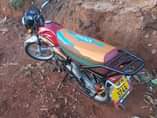 A picture of TVs bikes
