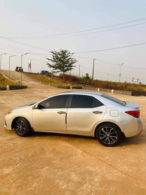 A picture of few months used 2015 upgraded to 2018 Model Toyota Corolla