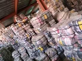 clothing bales