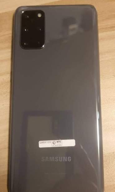 A picture of Samsung Galaxy S20 plus