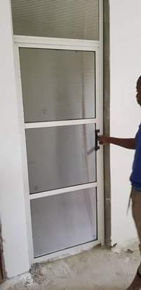 A picture of Bathroom aluminium doors