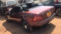 A picture of Clk benz open roof