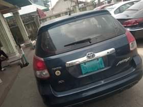 A picture of Toyota matrix Sound engine Sound gear Ac chilling Ada George