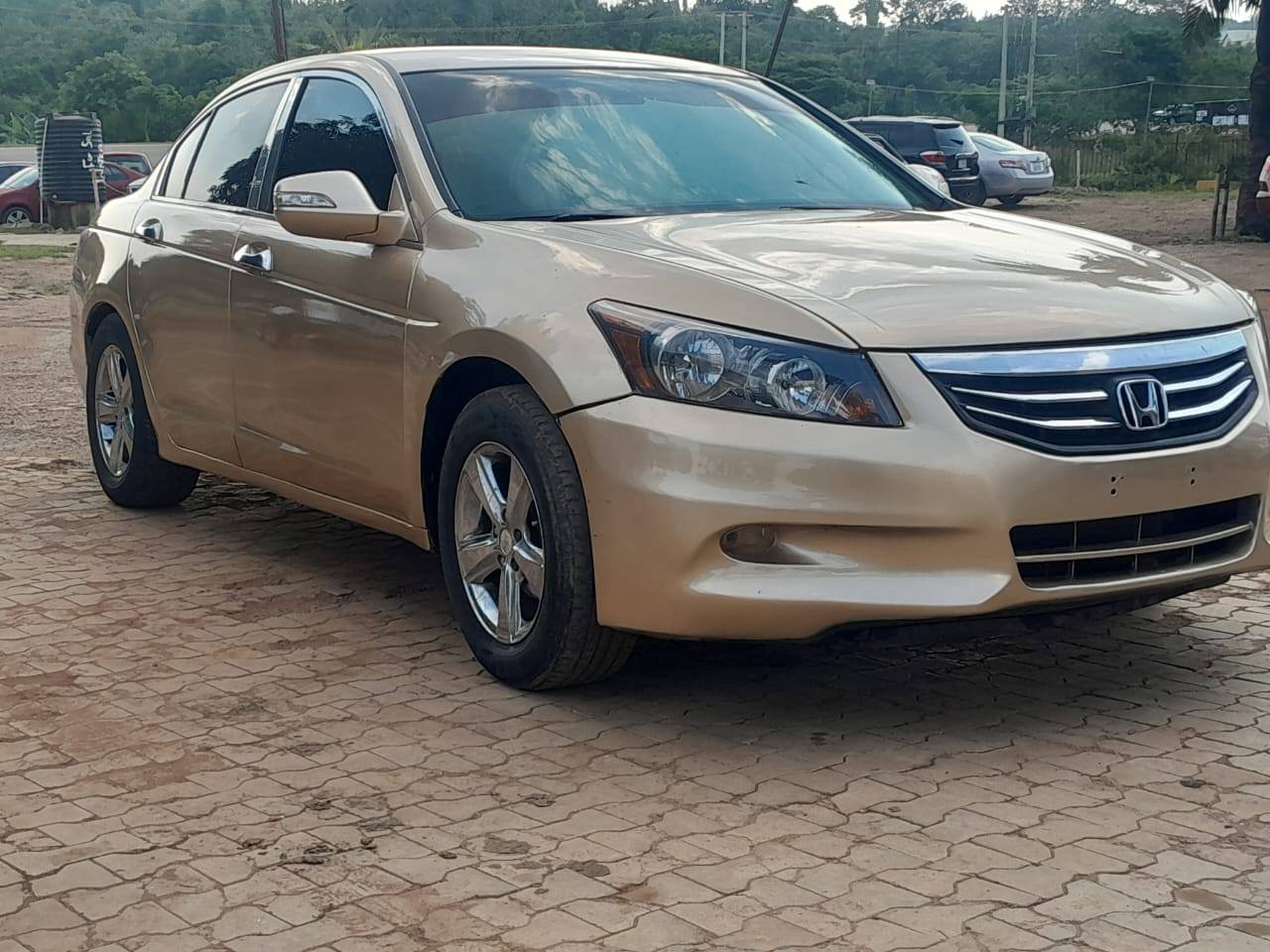 A picture of Distressed 2008 Honda Accord with everything Blessed Buy and Drive