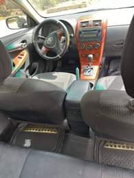 A picture of 2010 model Toyota Corolla S Available 5 8 Million naira