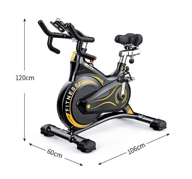 A picture of Spinning Exercise bikes semi Commercial 150kg maximum user weight Available