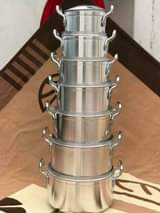 A picture of Sufuria from Germany zipo pis7 zinapatikana kwa bei 110000 tu