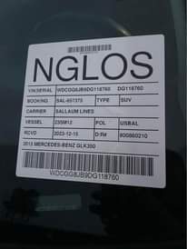 A picture of Benz GLK