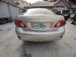 A picture of REGISTERE 2010 TOYOTA COROLLA LE KEY ENTRY 5cylinder engine untouched