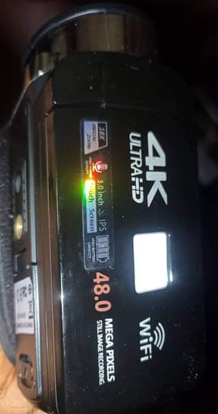 A picture of Camcorder 4K ultraHD Touchscreen with remote control