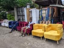 A picture of ARM CHAIRS MPYA BEI YA USED