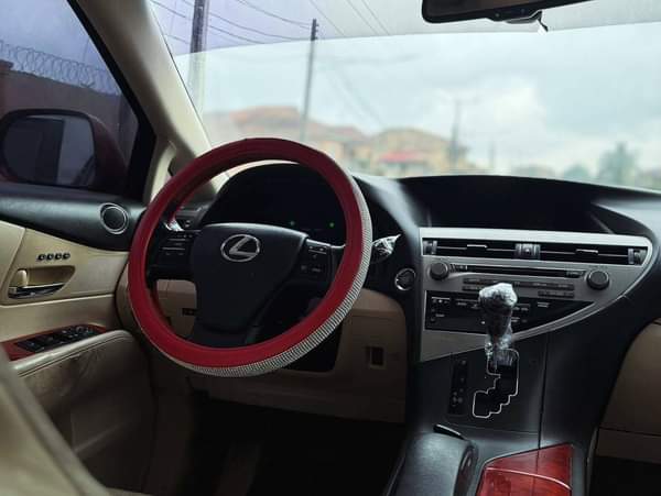 A picture of Exquisite Lexus RX350 2010 model for sale this vehicle is