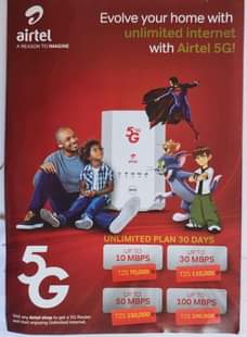 A picture of Airtel 5G Router