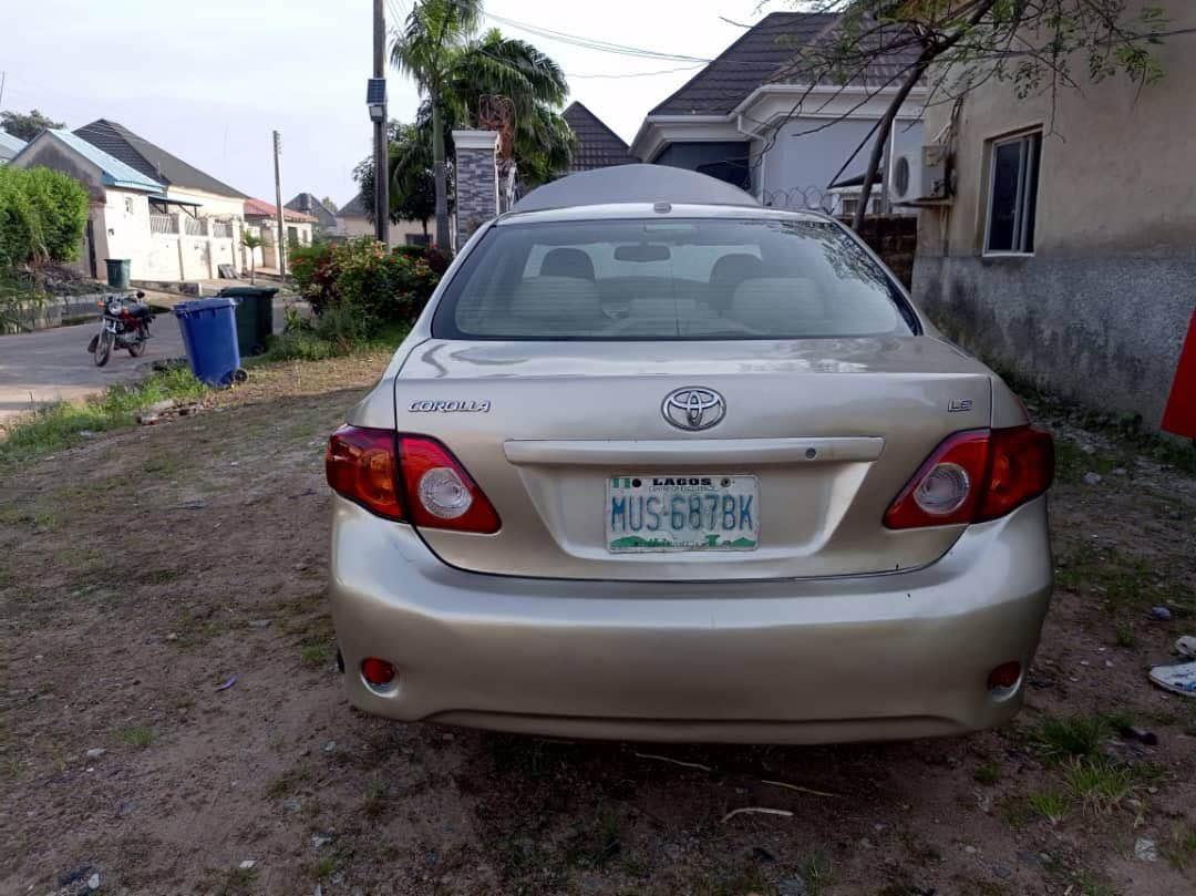 A picture of 08 09 Corolla
