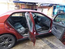 A picture of Honda Accord DC 2007 Model Colour red Condition clean used