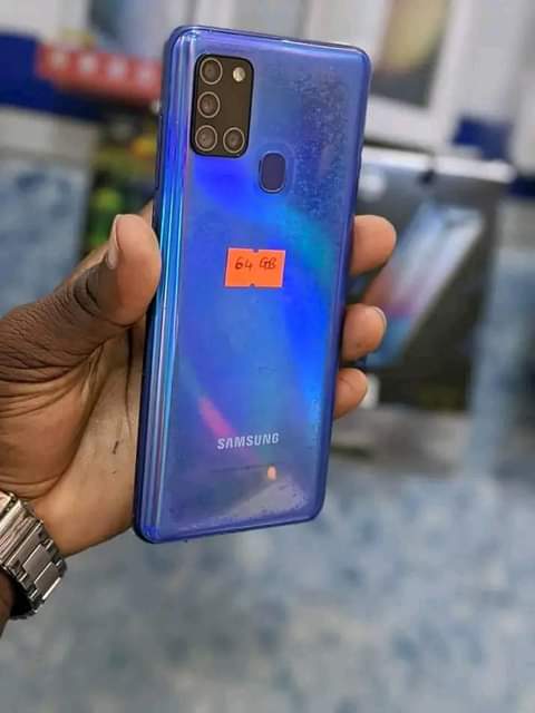 A picture of Samsung A21 s