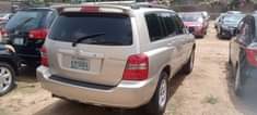 A picture of Neatly used Toyota highland 2005 Model With Duty Buy And